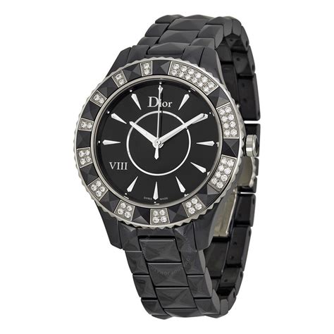 dior christal watch black|christian dior watches for ladies.